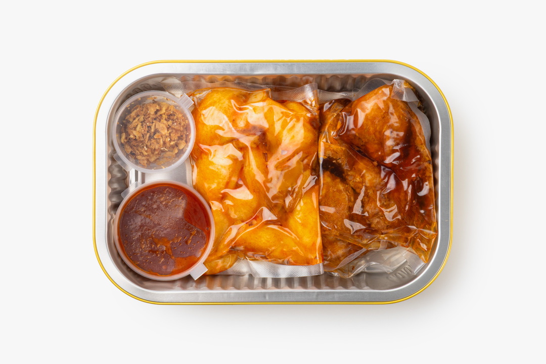 

Курица су-вид ВкусВилл с картофельными дольками и опятами 500 г