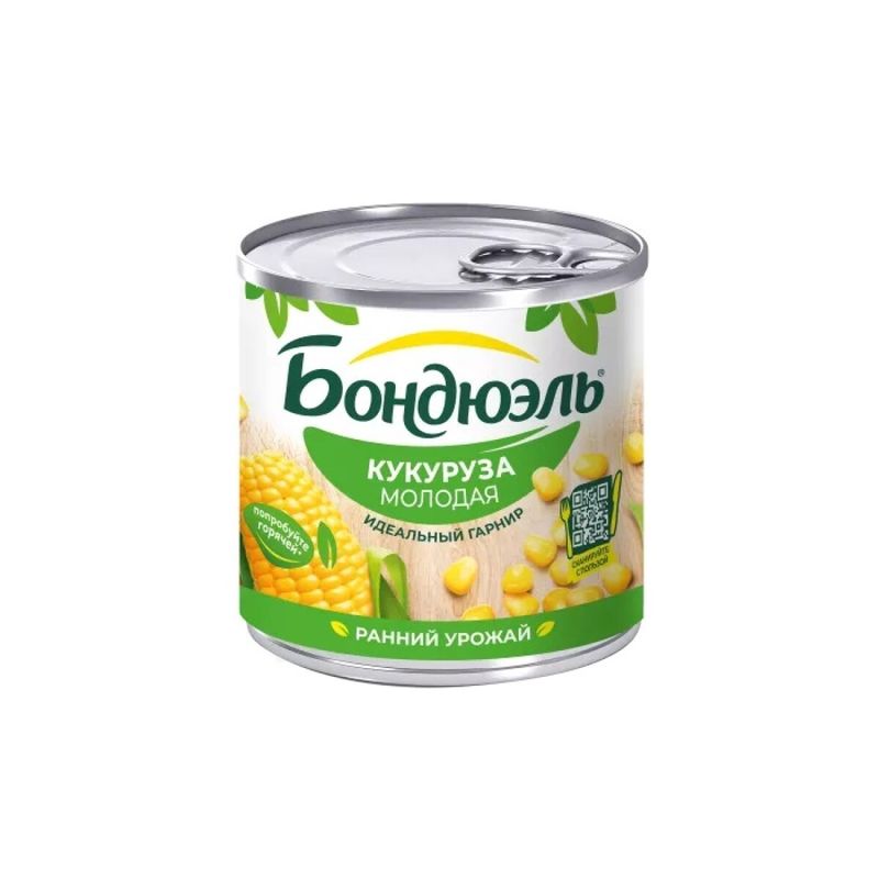 

Кукуруза Бондюэль сладкая 170 г