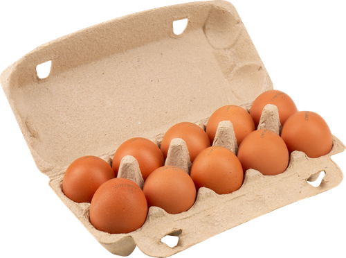 

Яйцо куриное Лента Fresh Яркий желток С0, 10 шт. 743 г