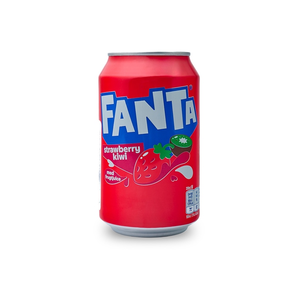 

Напиток газированный Fanta Strawberry Kiwi 0.33 л