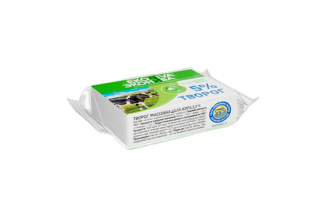 

Творог ЭкоНива 5% мягкий 180 г