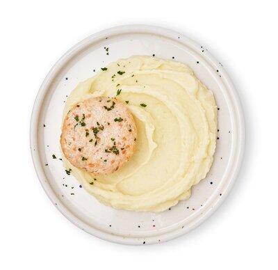 Маффин рыбный Азбука life kids с картофельным пюре 220 г