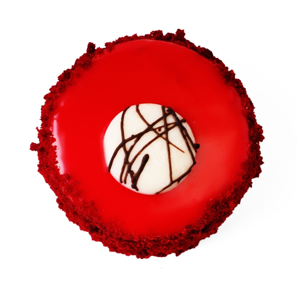 

Пирожное Ресторанная коллекция Крем-чиз с клюквой 130 г