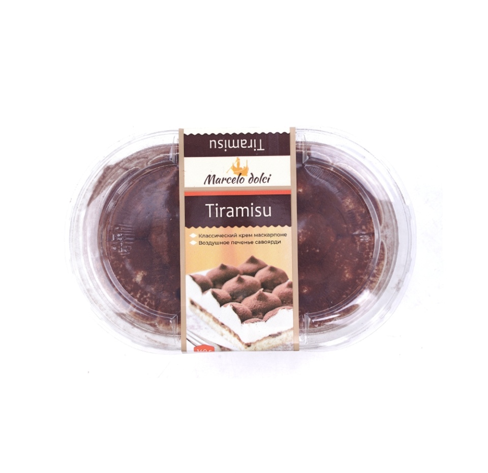 

Пирожное Marcelo Dolci Тирамису 140 г