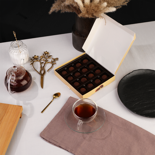 

Конфеты трюфель Libertad с карамелизированным фундуком 120 г