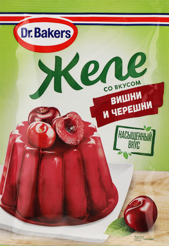 

Желе Dr.Bakers/Dr.Oetker Вишня черешня 45 г