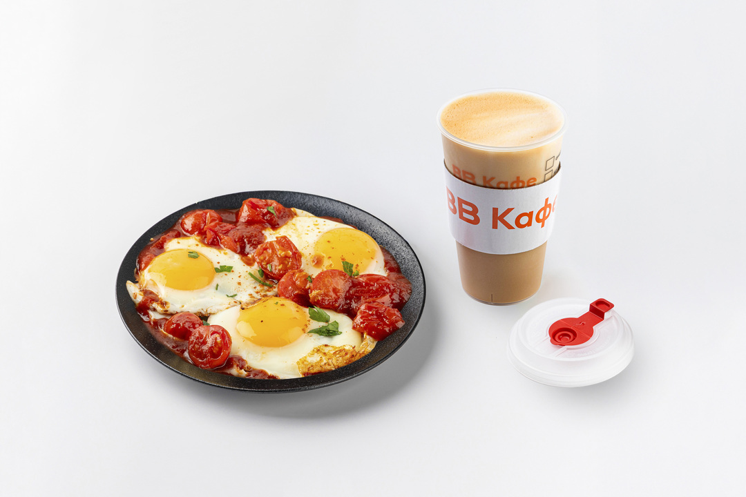 

Комбо ВкусВилл: Шакшука классическая и Капучино 0.4 л