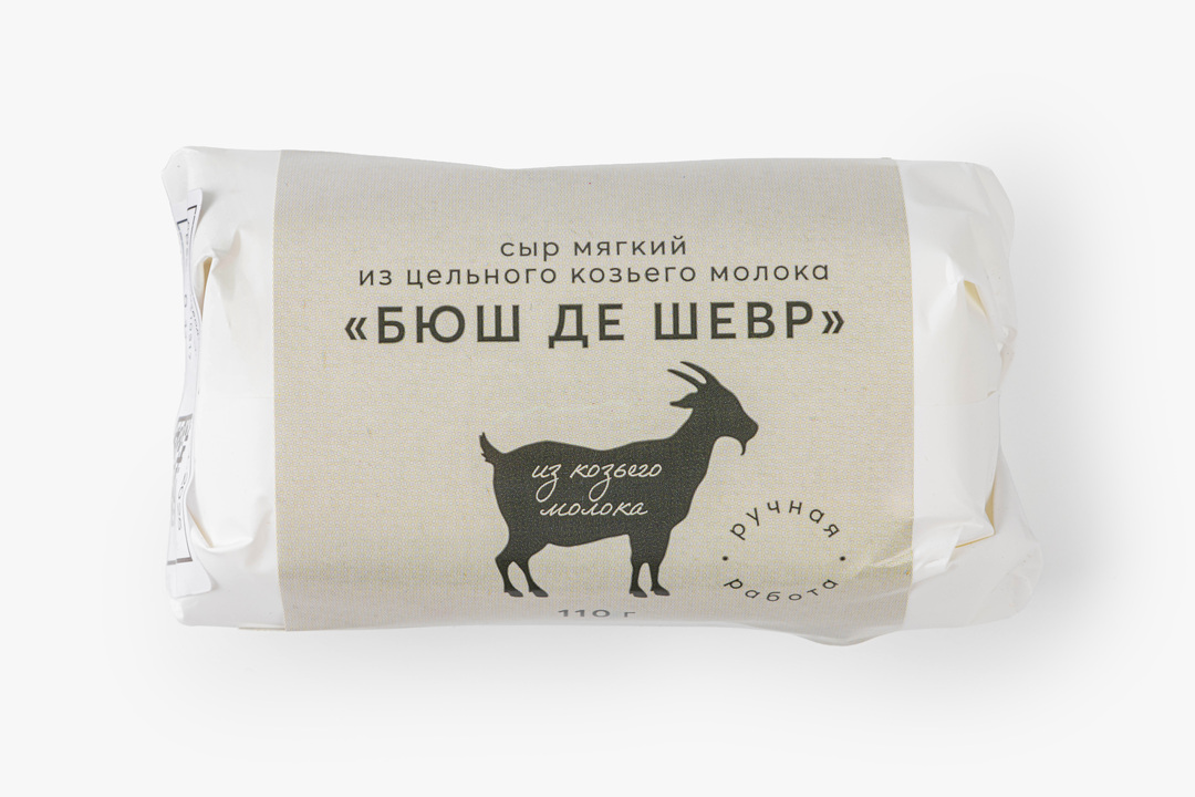 

Сыр ВкусВилл мягкий Бюш де Шевр из козьего молока 110 г