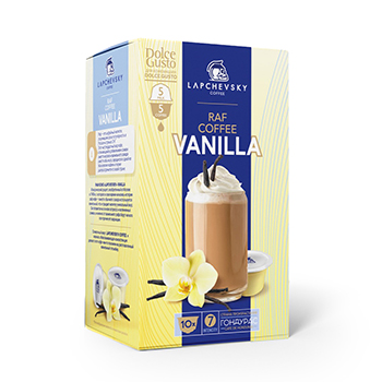 

Кофе Lapchevsky Raf Vanilla в капсулах для кофемашин Dolce Gusto 10 шт.