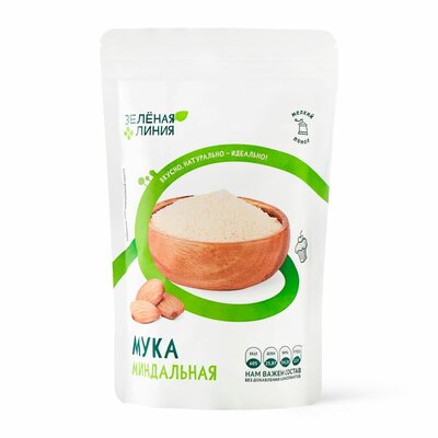 Мука миндальная Зелёная Линия 250 г
