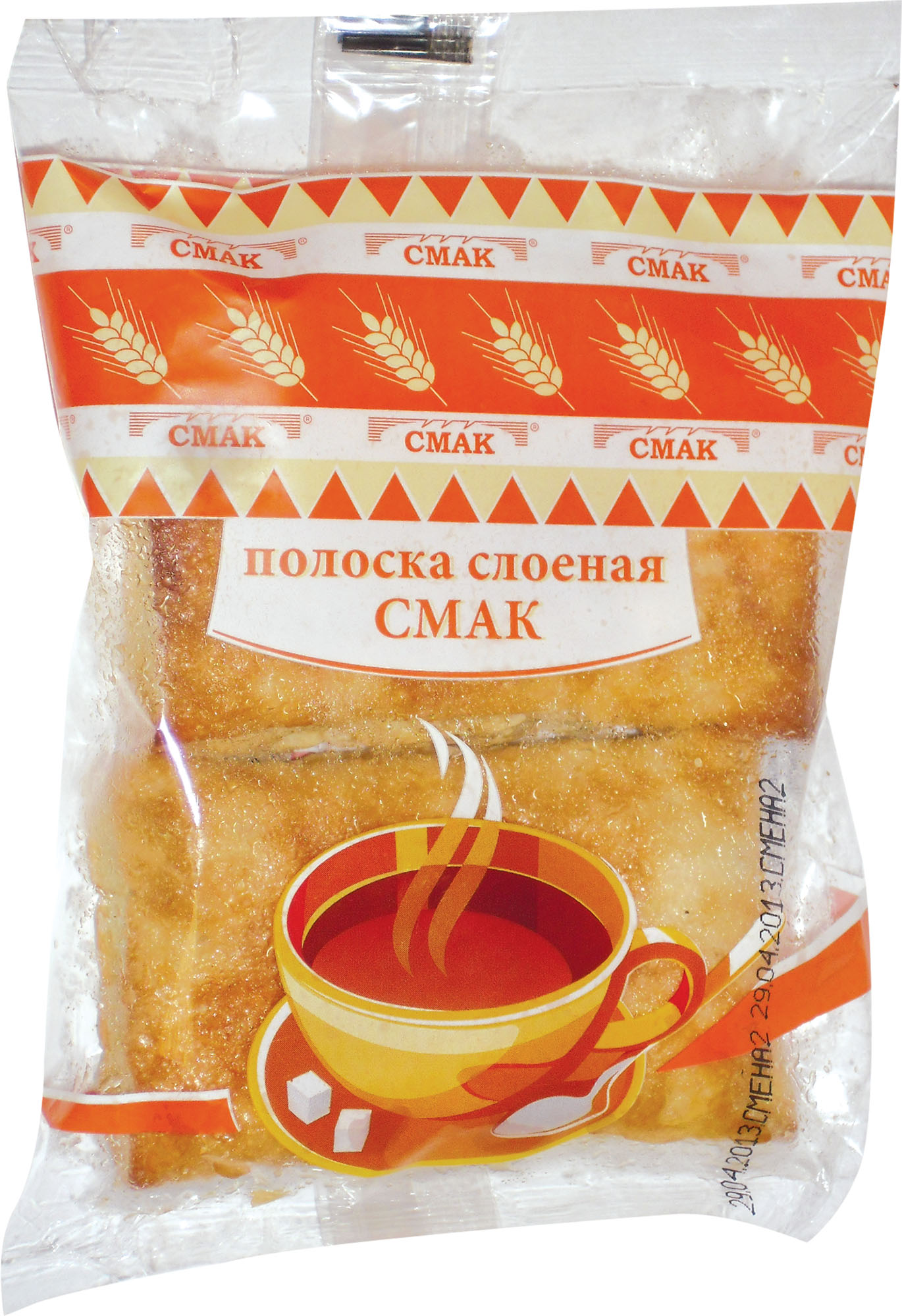 

Полоска Смак слоеная 80 г