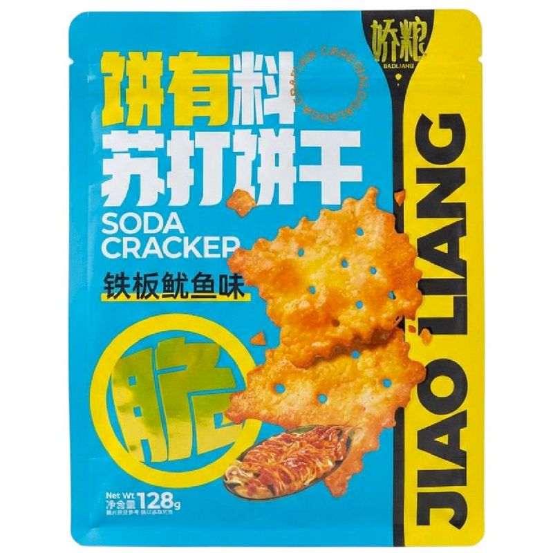 

Крекеры Jiao liang Кальмар 128 г