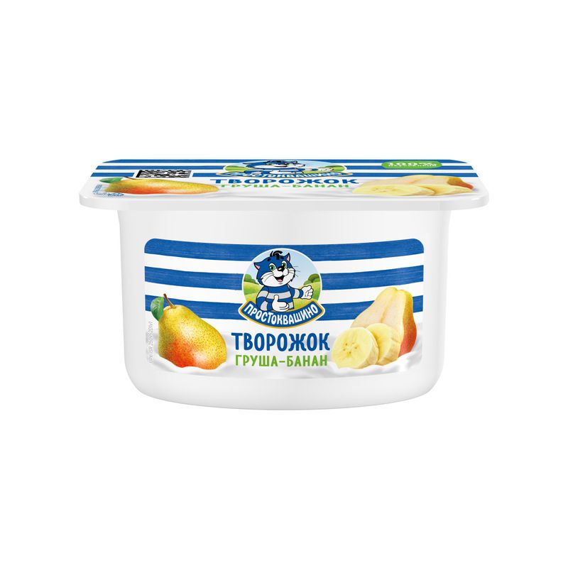 

Творожок Простоквашино Груша банан 3.6% 110 г