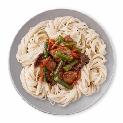 Лапша вок Пятёрочка Кафе с курицей 250 г