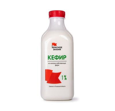 Кефир Красное Знамя 1% 900 г
