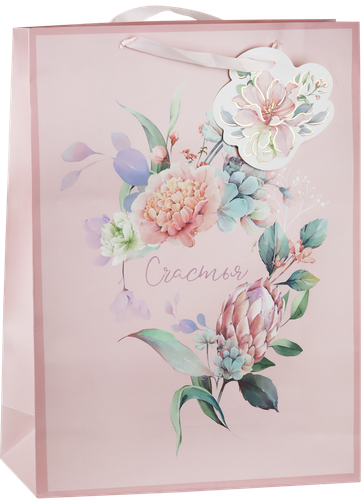 

Пакет подарочный City Home Trade Special Flower премиум 41 х 31 х 12 см 1 шт.