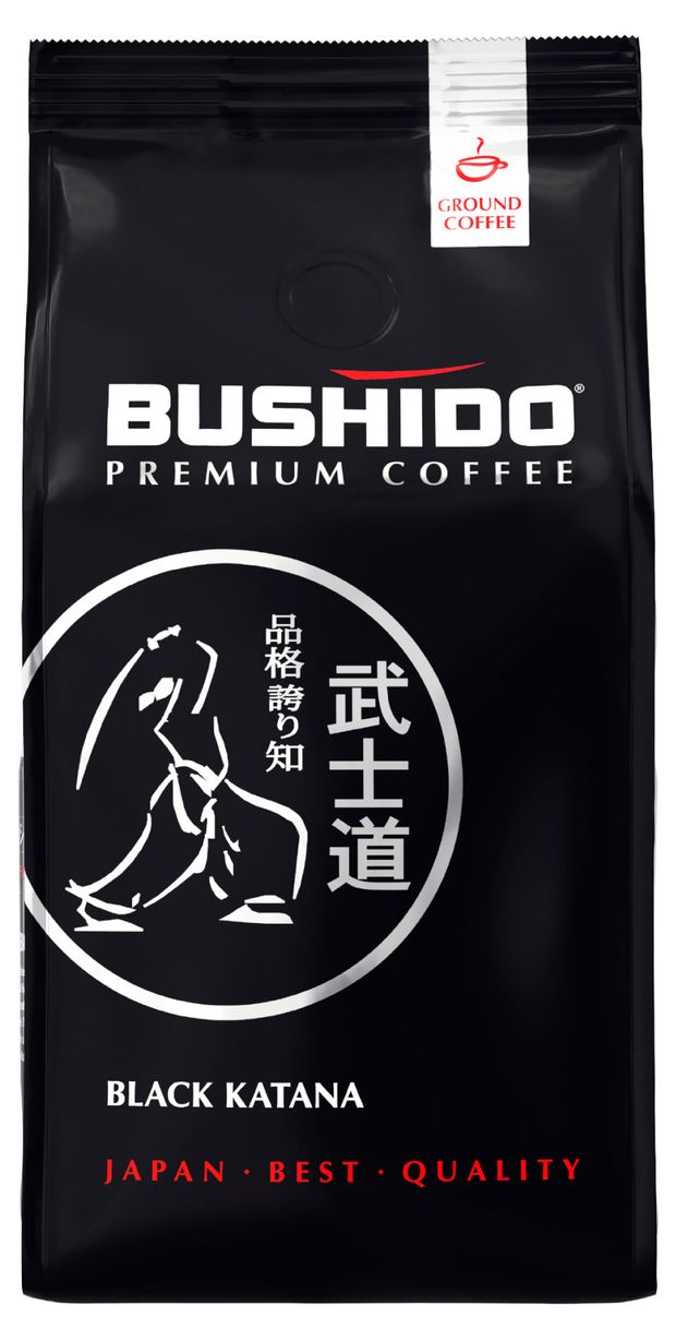 

Кофе молотый Bushido Black Katana 227 г