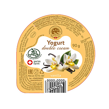 

Йогурт сливочный Margot Fromages с ванилью 9.6% БЗМЖ 90 г
