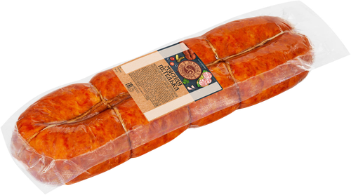 

Колбаса полукопченая Мясная история мясная петелька весовая