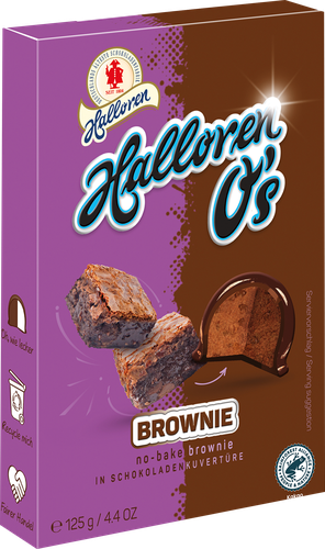 

Конфеты шоколадные Halloren O's Brownie брауни 125 г