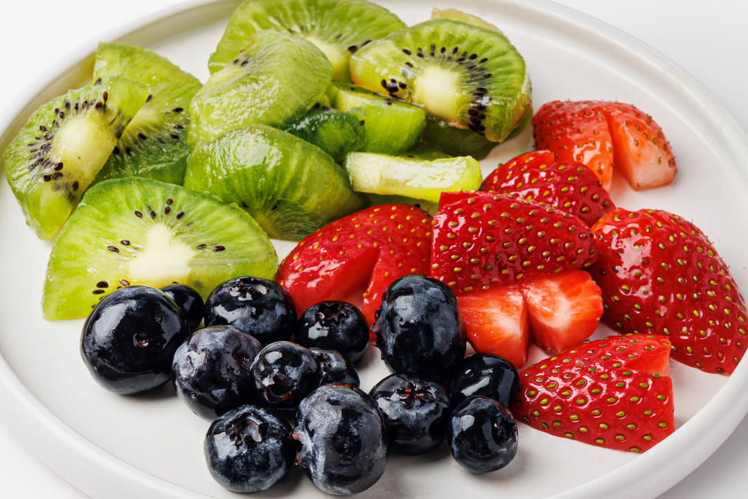 

Фруктовый микс Фруткорт голубика клубника киви 150 г