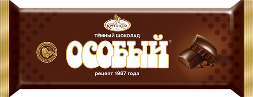 

Шоколад темный Фабрика имени Крупской Особый 200 г