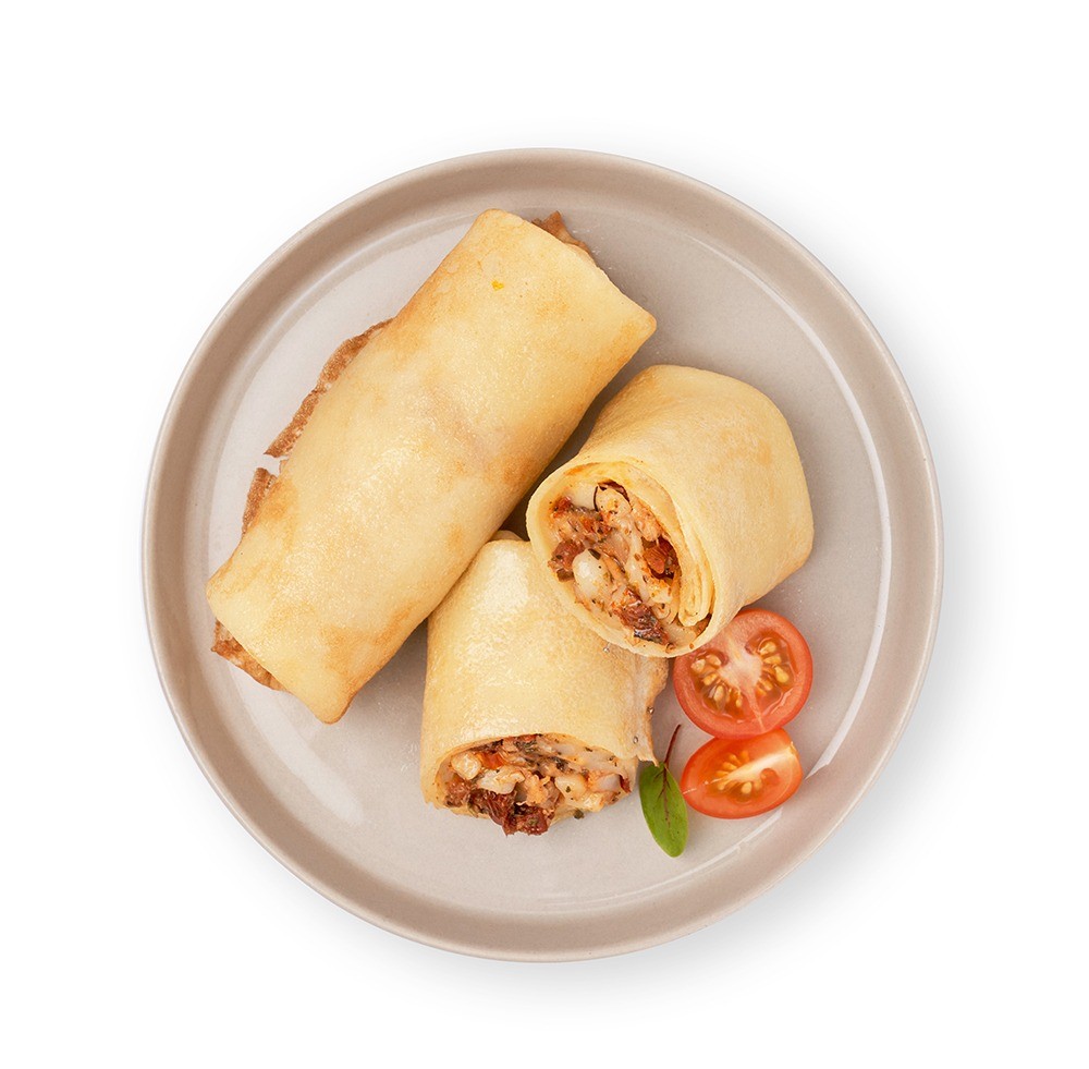 

Блинчики Уже Готово с цыплёнком и моцареллой Россия 180 г