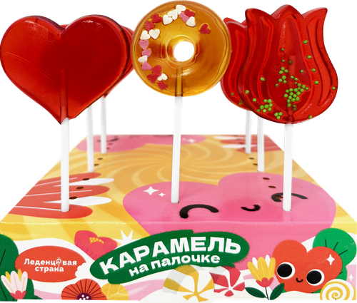 

Карамель леденцовая ЛЕДЕНЦОВАЯ СТРАНА Ассорти карамельное, 30г
