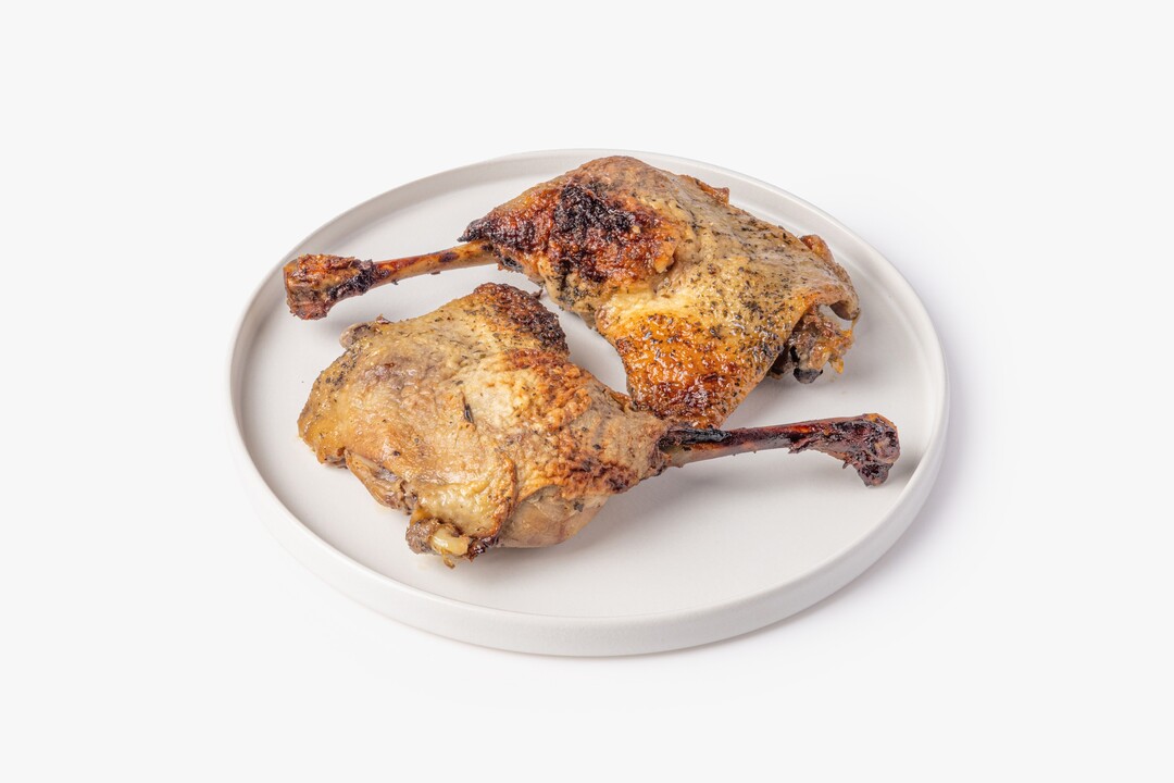 

Утиные ножки ВкусВилл Конфи в медовой глазури 300 г