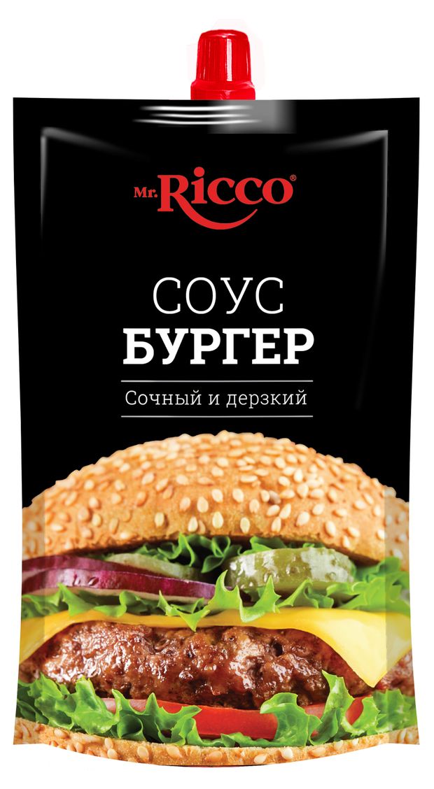 

Соус майонезный Mr.Ricco Бургер 28% 210 г