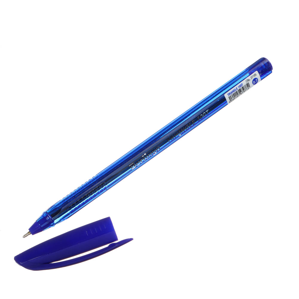 

Ручка шариковая Berlingo Треугольник (Triangle) 100 синяя 0.7 мм