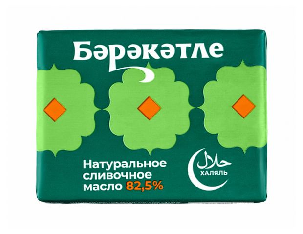 

Масло сливочное Бэрэкэтле традиционное 82.5% 180 г