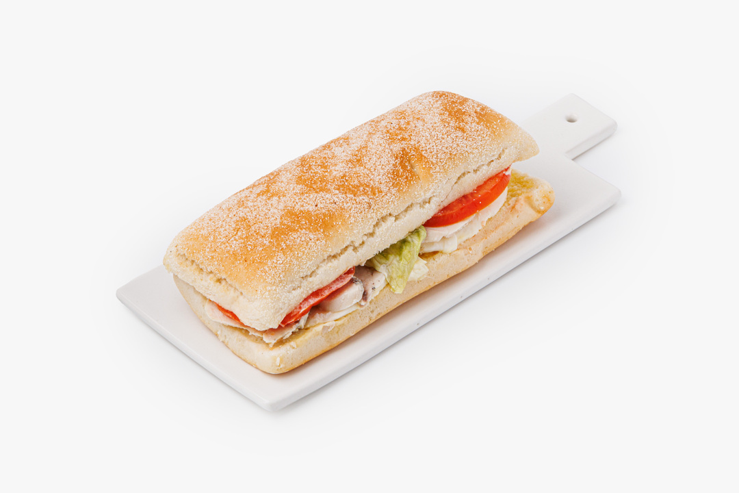 

Чиабатта Вкусвилл с курицей 205 г