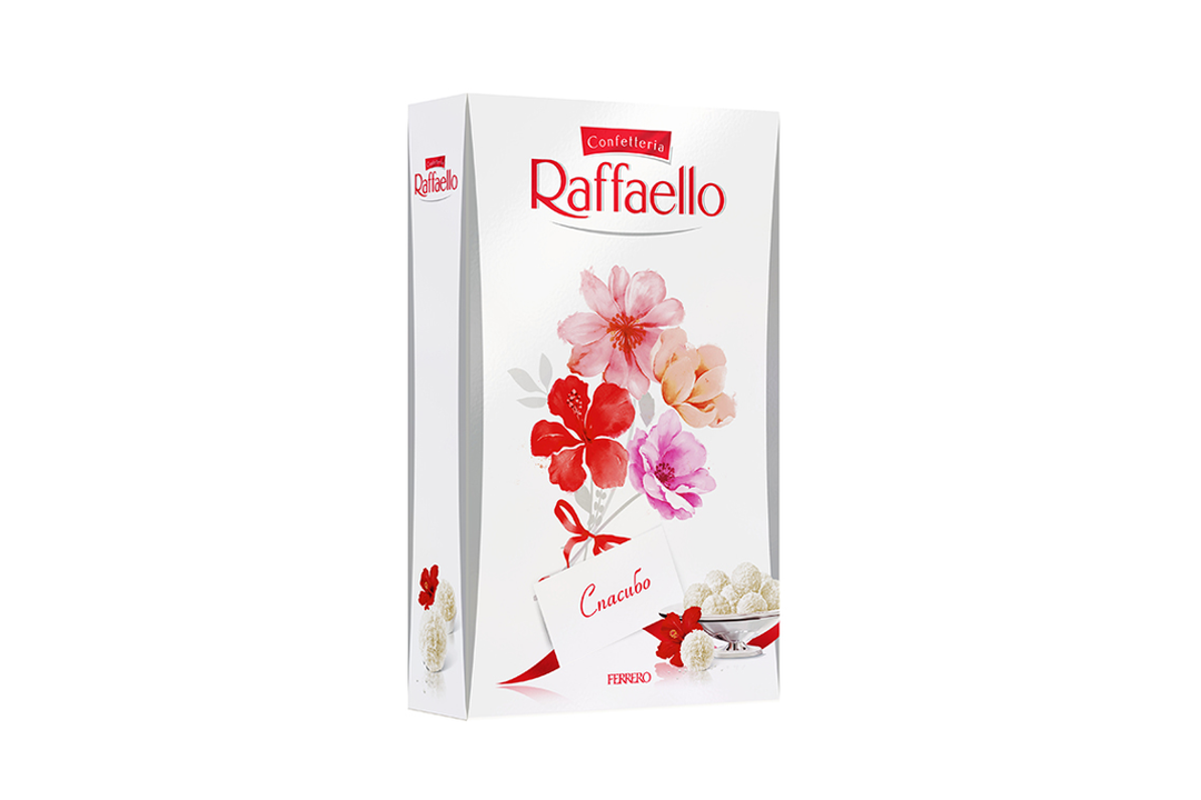 

Набор конфет Raffaello 70 г дизайн упаковки в ассортименте