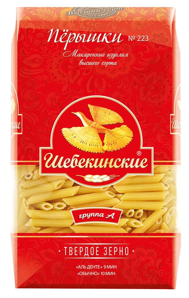 

Макароны Шебекинские Перышки №223 450 г