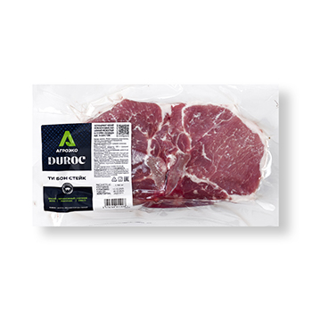 

Стейк Ти-бон Агроэко Duroc из свинины вес