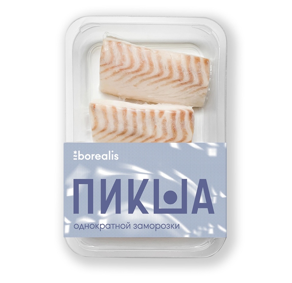 

Пикша замороженная Borealis Атлантическая лойны однократной заморозки филе 400 г