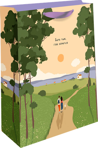 

Пакет подарочный Арт и Дизайн АВ стандарт 26х32 см 1 шт. дизайн в ассортименте