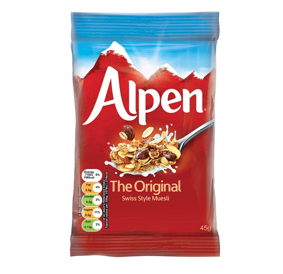 

Мюсли Alpen Оригинальные 45 г