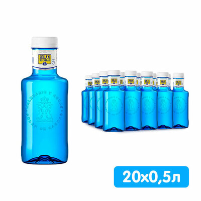 0,5 Солан де Кабрас (Solan de Cabras) минеральная вода б/г Пэт (20)