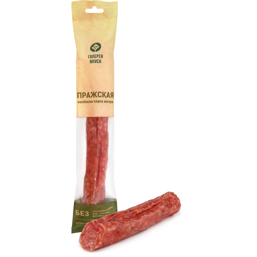 

Колбаска сыровяленая Галерея вкуса Пражская салями 180 г