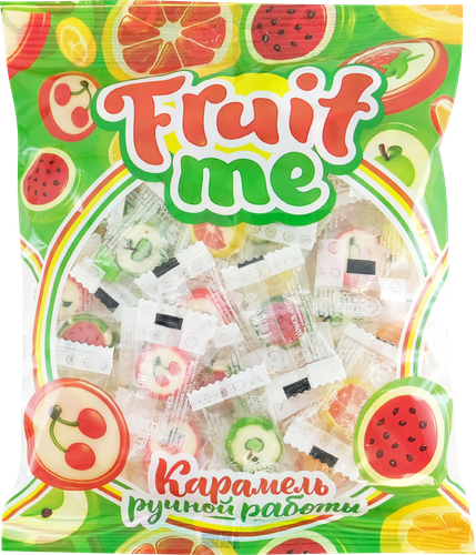 

Карамель леденцовая Fruit Me с ягодными и цитрусовыми вкусами 180 г