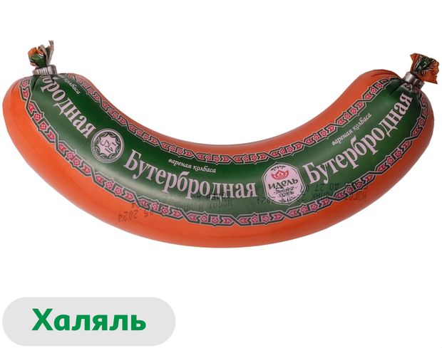 

Колбаса вареная Идель Бутербродная Халяль 400 г