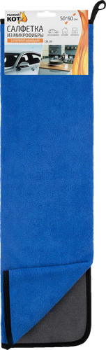 

Салфетка супервпитывающая Рыжий Кот микрофибра 50 х 60 см 1 шт.