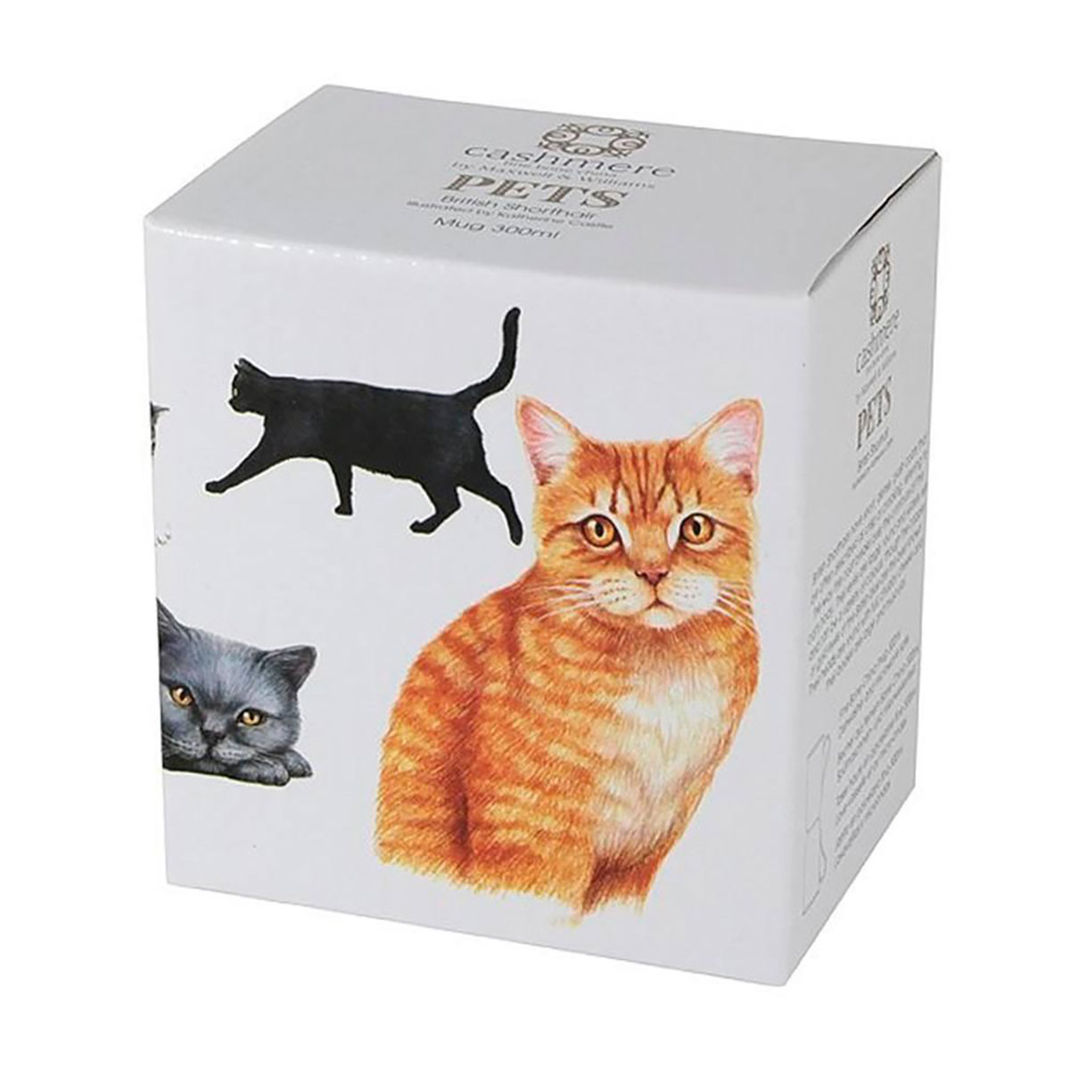 

Кружка Maxwell&Williams Британская короткошерстная из костяного фарфора коллекция Питомцы в подарочной упаковке 300 мл