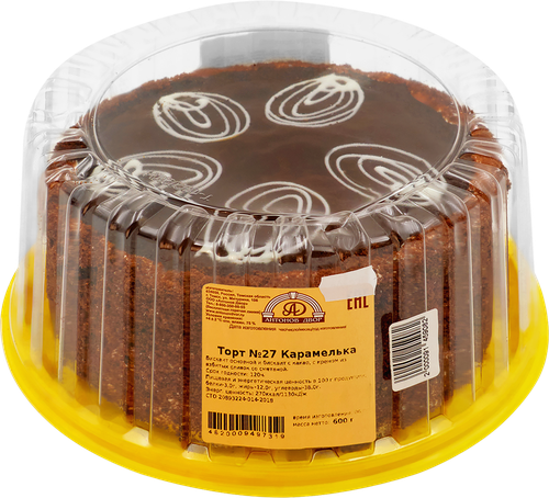 

Торт Антонов двор Карамелька, 600г