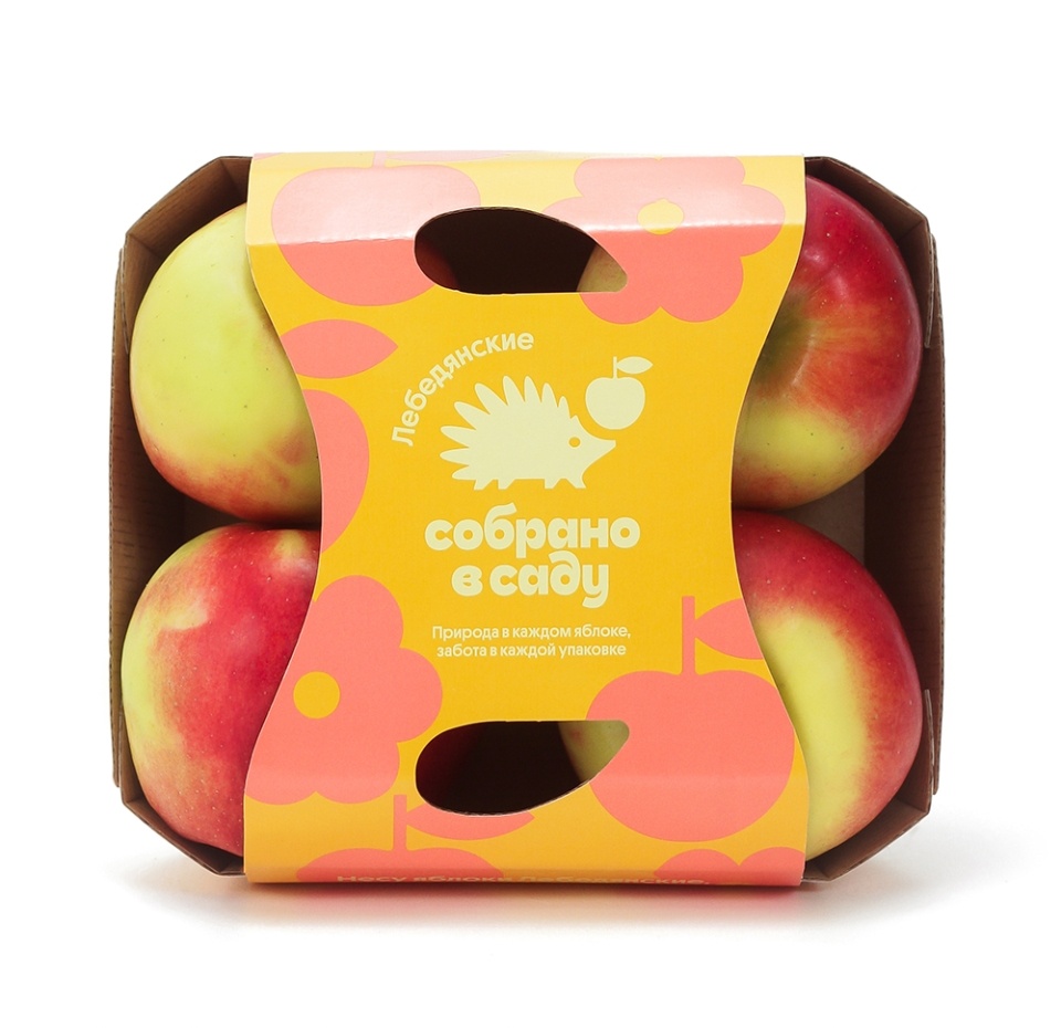 

Яблоки Собрано в саду Лебедянские 4 шт. 650 г