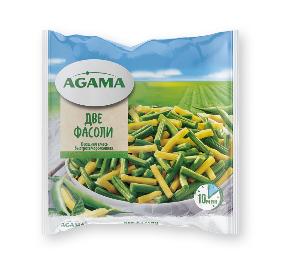 

Смесь Hortex Две фасоли быстрозамороженная 400 г