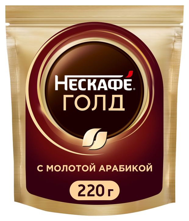 

Кофе растворимый Nescafe Gold 220 г