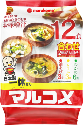 

Основа для супа Мисо Marukome ассорти 241.1 г